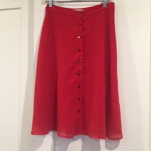 A line skirt